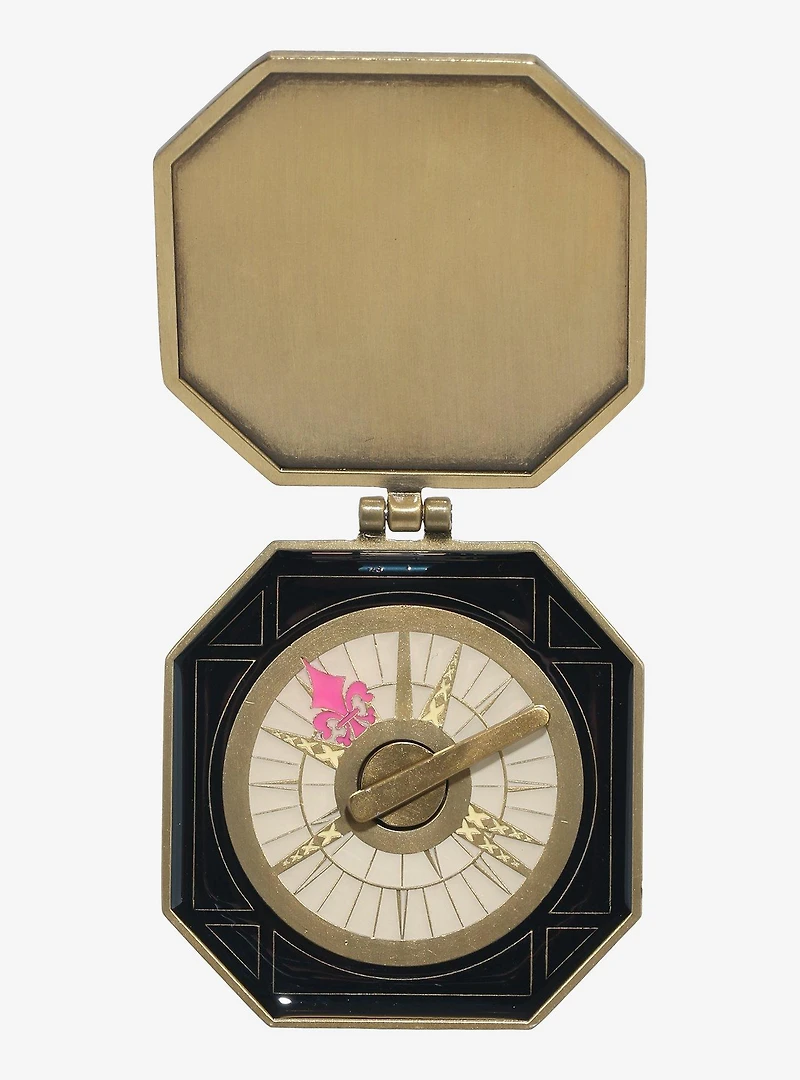 Disney Pirates of the Caribbean Spinning Compass Hinged Enamel Pin — BoxLunch Exclusive