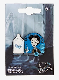 Loungefly Corpse Bride Victor & Butterfly Enamel Pin — BoxLunch Exclusive