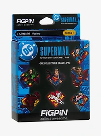 FiGPiN DC Comics Superman Characters Blind Box Enamel Pin