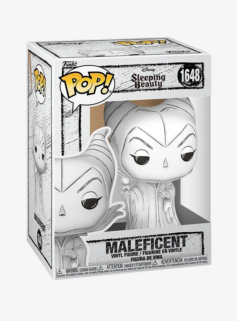 Funko Pop! Disney Sleeping Beauty Maleficent Sketched Vinyl Figure