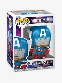 Funko Pop! Marvel What If...? Captain America Mech Vinyl Bobblehead