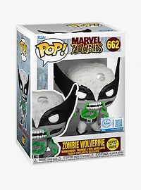 Funko Pop! Marvel Zombies Zombie Wolverine Glow-In-The-Dark Vinyl Bobblehead - BoxLunch Exclusive