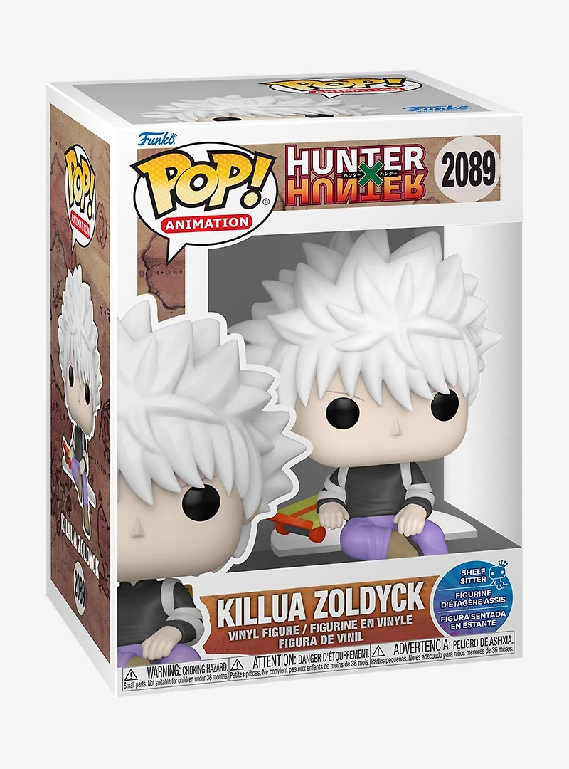 Funko Pop! Animation Hunter x Hunter Killua Zoldyck Shelf Sitter Vinyl Figure