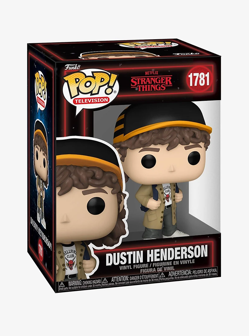 Funko Pop! Television Stranger Things Dustin Henderson Vinyl Figure
