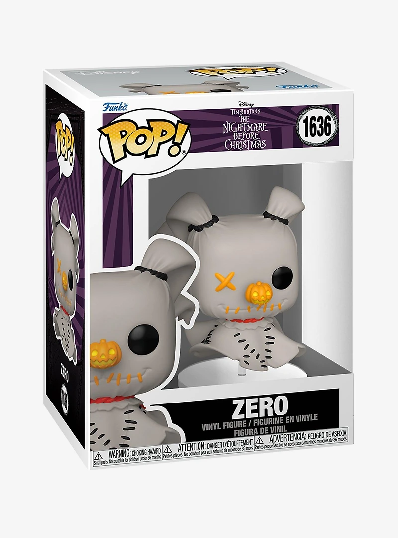Funko Pop! Disney The Nightmare Before Christmas Patchwork Zero Vinyl Figure