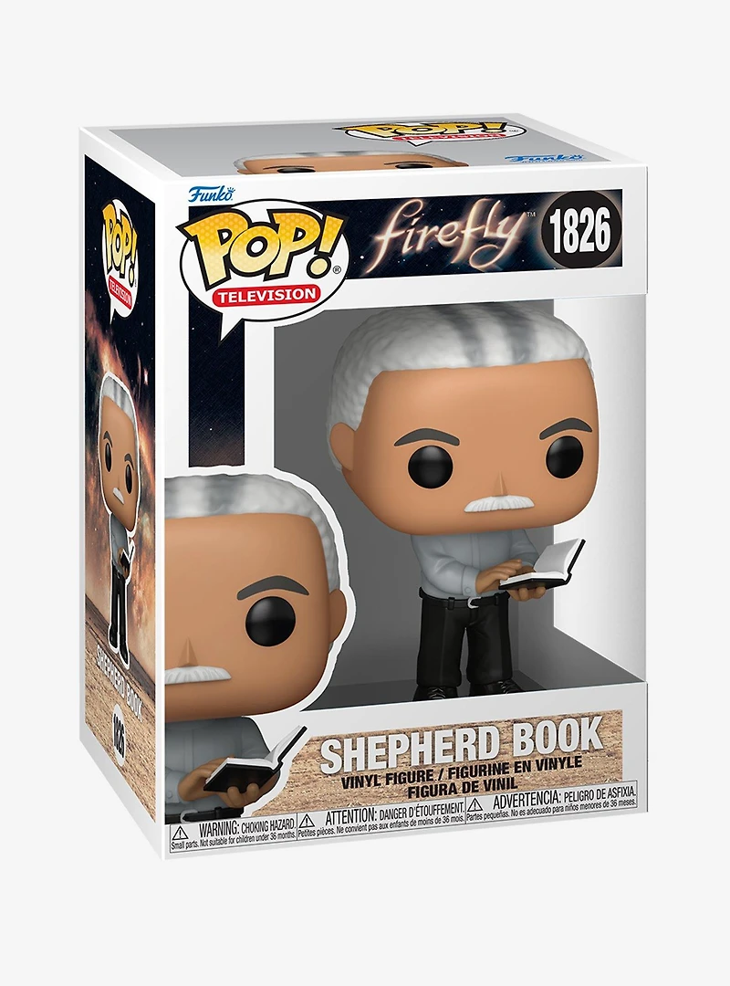 Funko Pop! Television Firefly Shepherd Book Vinyl Figure