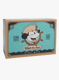 Geeki Tiki Disney Mickey Tiki Tours Boat Figural Mug