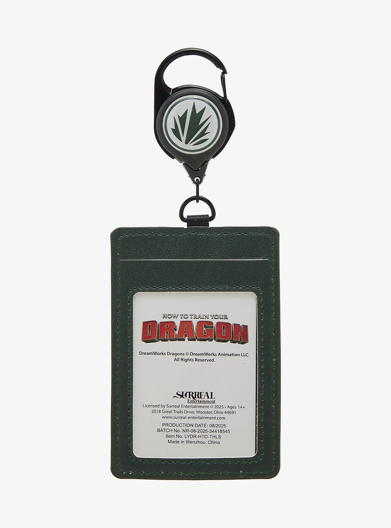 DreamWorks How To Train Your Dragon Toothless Night Fury Lanyard