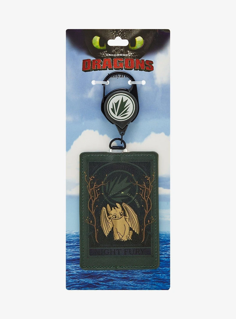 DreamWorks How To Train Your Dragon Toothless Night Fury Lanyard