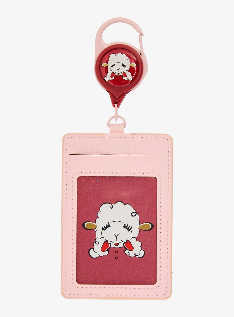 Lamb Chop Retractable Lanyard