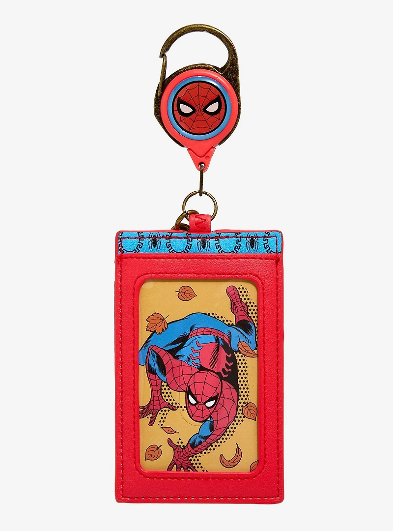 Loungefly Marvel Spider-Man Vintage Retractable Lanyard