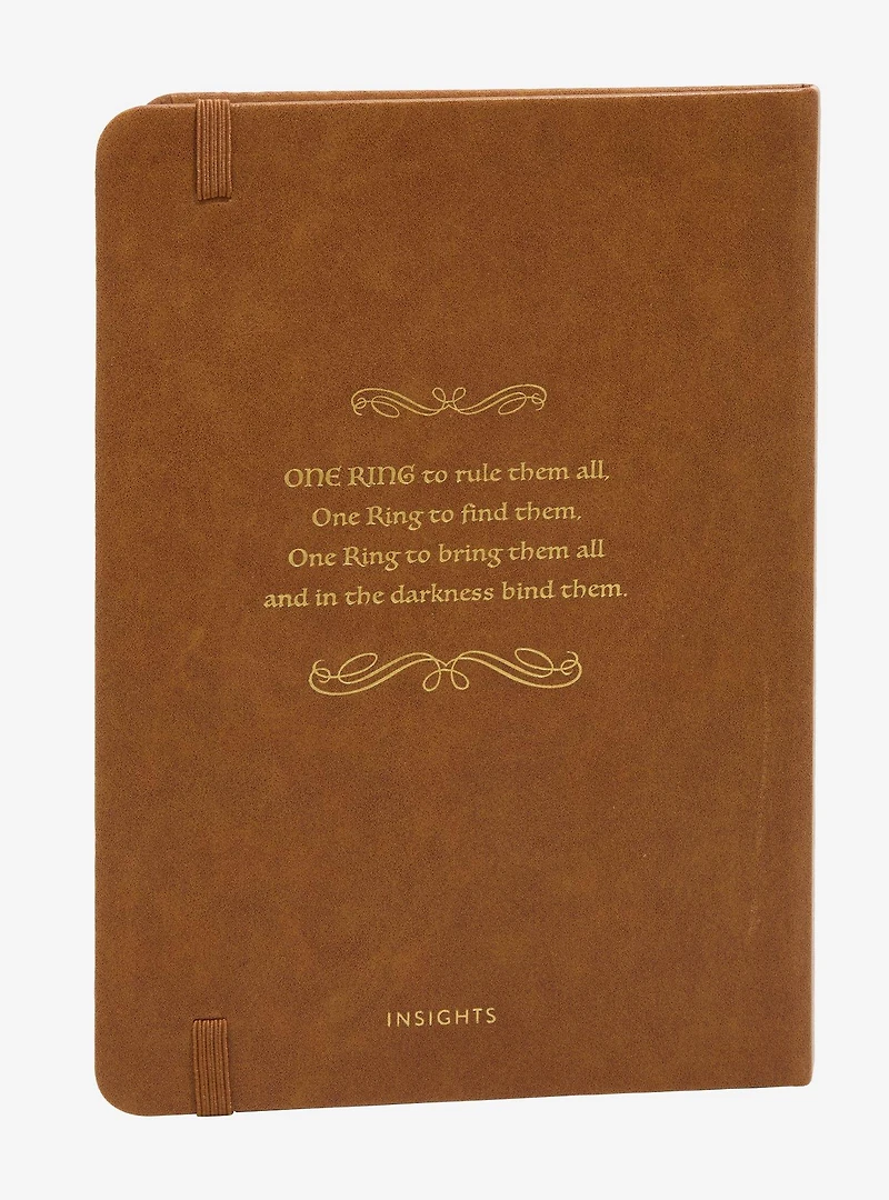 The Lord of the Rings One Ring Journal with Charm