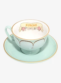 Sanrio Kuromi Floral Tea Cup and Saucer — BoxLunch Exclusive