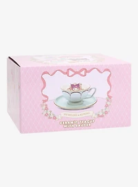 Sanrio Kuromi Floral Tea Cup and Saucer — BoxLunch Exclusive