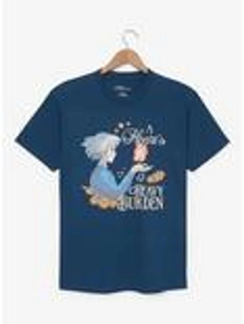 Studio Ghibli® Howl's Moving Castle Sophie & Calcifer Quote T-Shirt - BoxLunch Exclusive