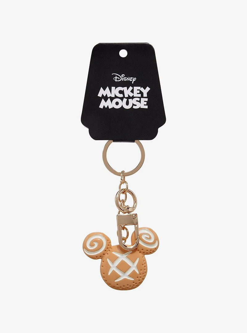 Disney Mickey Mouse Bread Silhouette Keychain - BoxLunch Exclusive