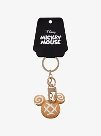 Disney Mickey Mouse Bread Silhouette Keychain - BoxLunch Exclusive