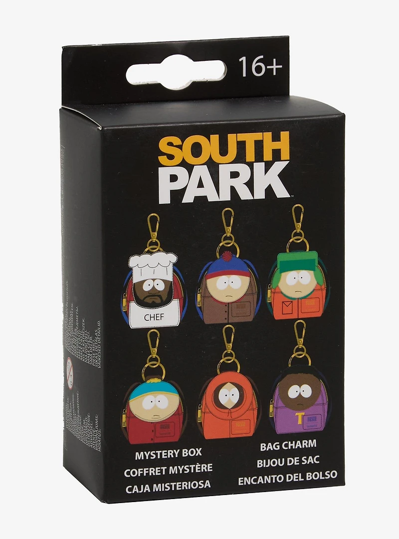 Loungefly South Park Characters Blind Box Min Backpack Keychain