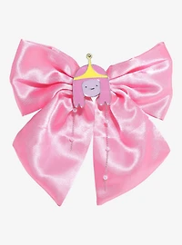 Adventure Time Princess Bubblegum Satin Bow Hair Clip — BoxLunch Exclusive