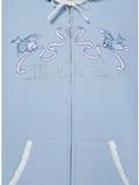 Disney Cinderella Rhinestone Title Women's Plus Zippered Hoodie - BoxLunch Exclusive