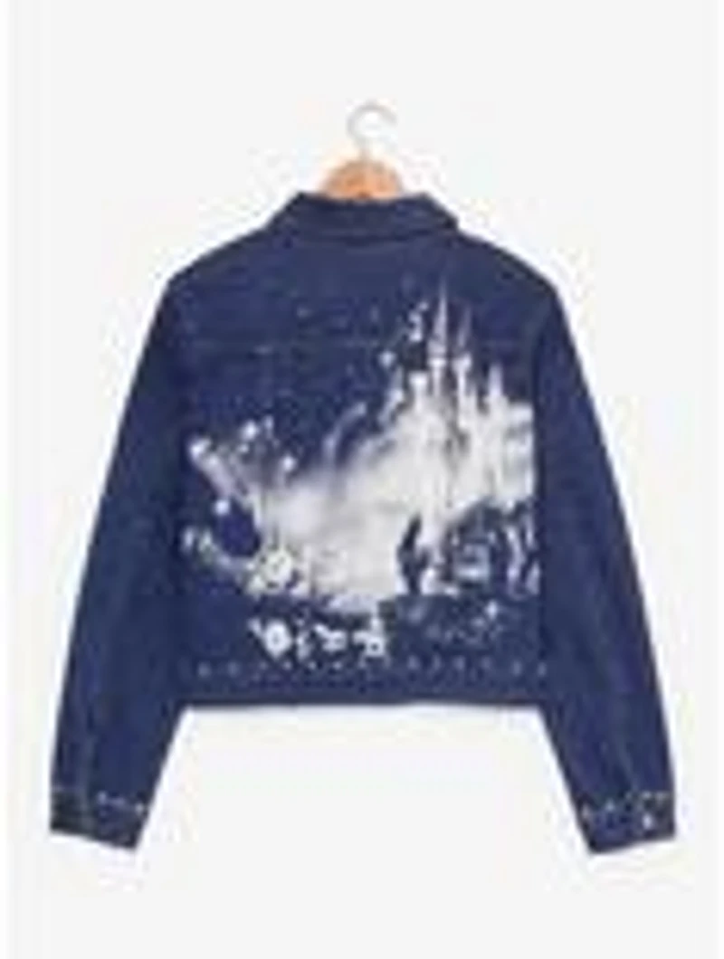 Disney Cinderella Airbrush Castle Women's Denim Jacket - BoxLunch Exclusive