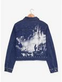 Disney Cinderella Airbrush Castle Women's Denim Jacket - BoxLunch Exclusive