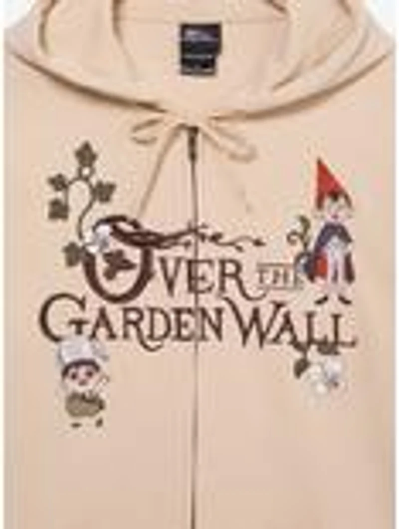 Over The Garden Wall Floral Icons Embroidered Zippered Hoodie - BoxLunch Exclusive