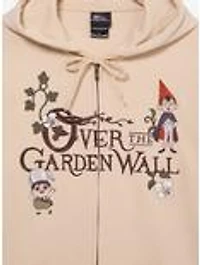 Over The Garden Wall Floral Icons Embroidered Zippered Hoodie - BoxLunch Exclusive