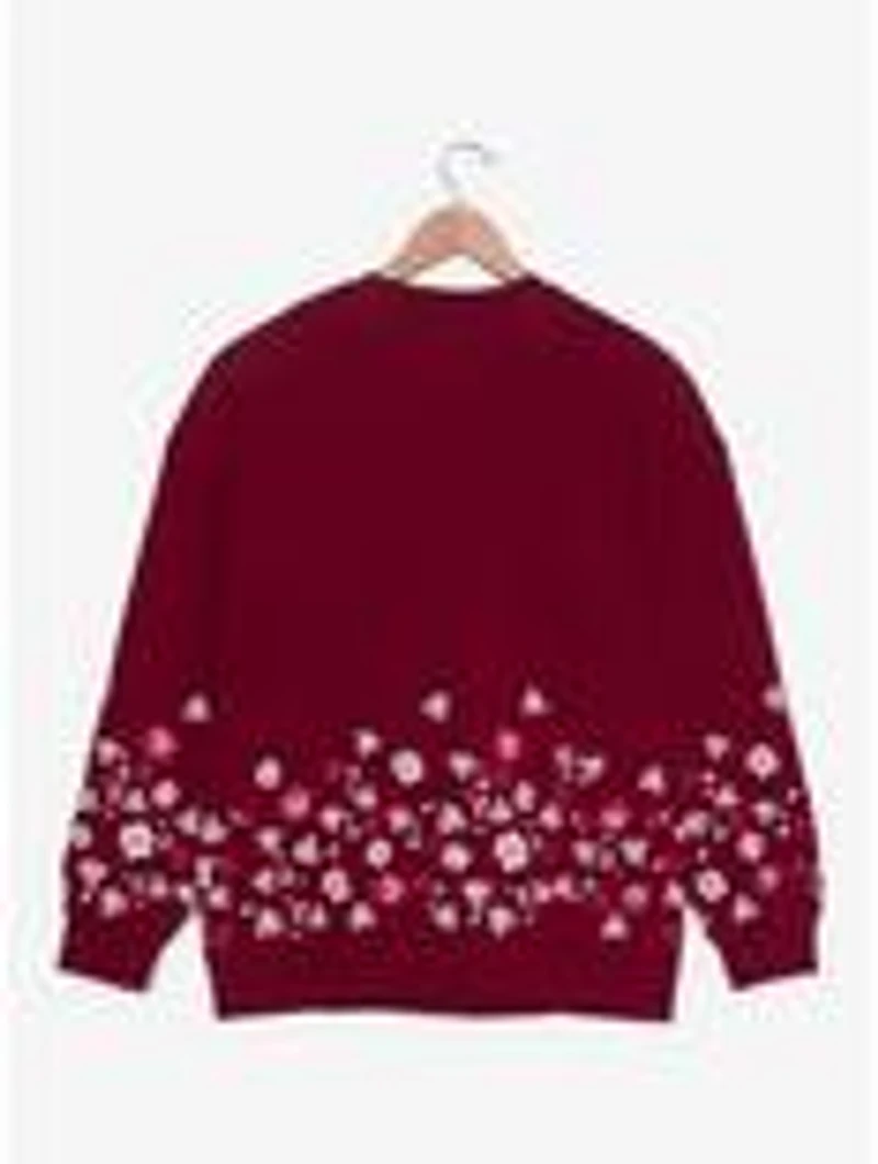 Peanuts Characters Floral Embroidered Crewneck - BoxLunch Exclusive