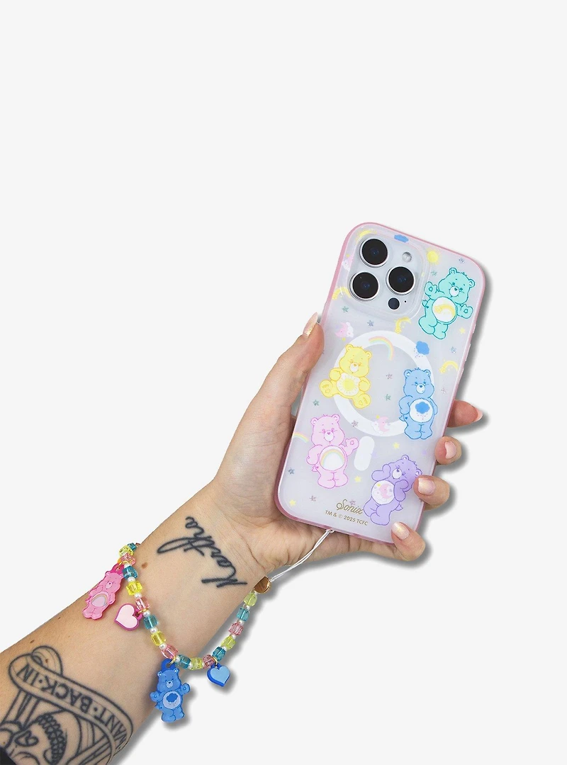 Care Bears x Sonix Pastel Beaded Phone Charm