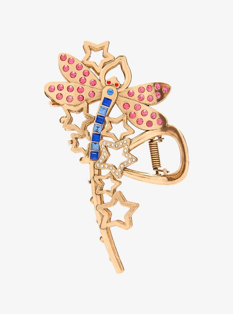 Coraline Dragonfly Rhinestone Claw Clip