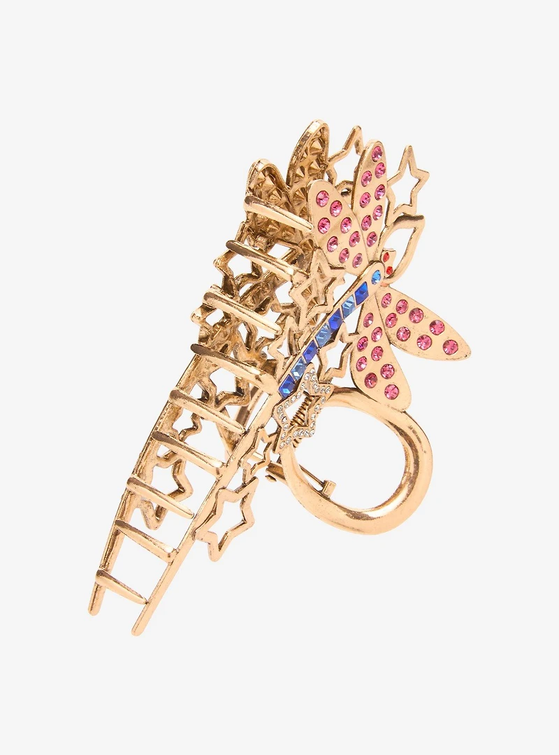 Coraline Dragonfly Rhinestone Claw Clip