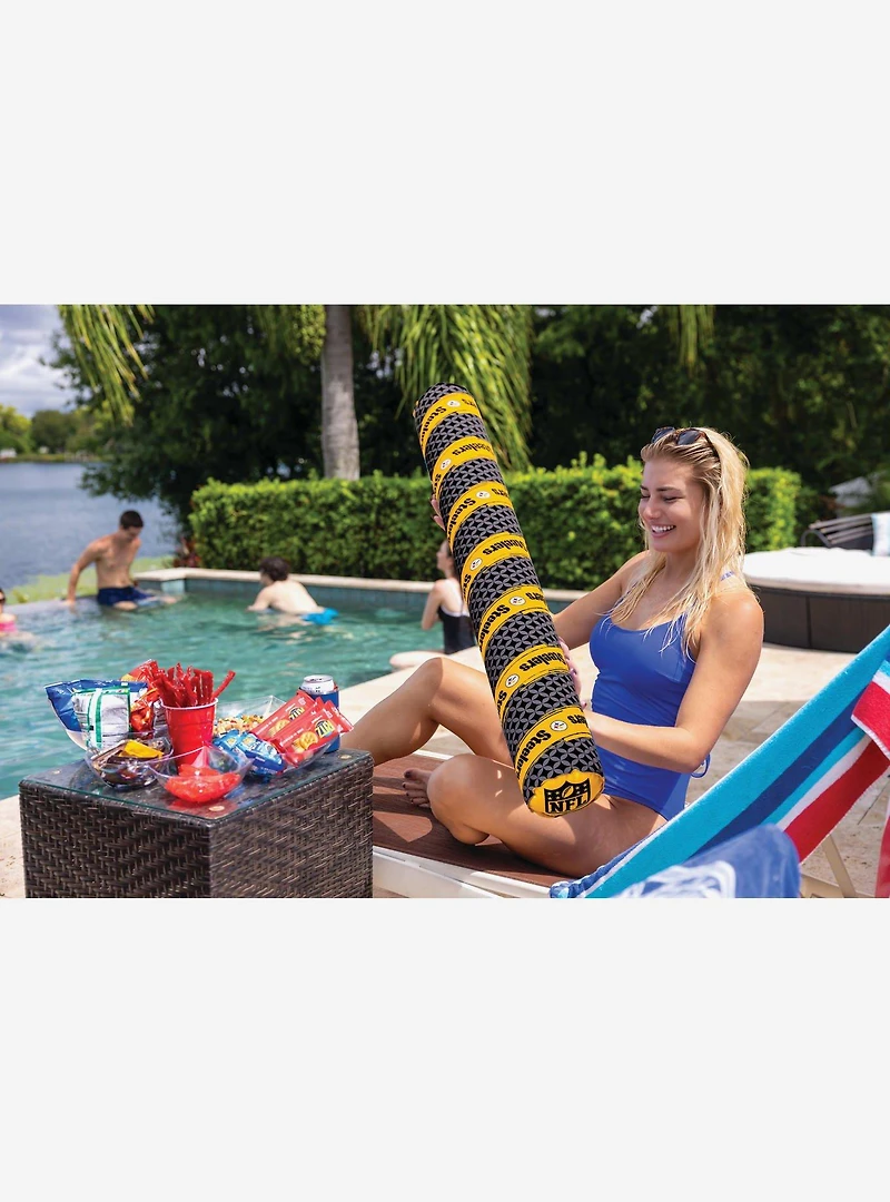 NFL Pittsburgh Steelers Soft Top Pool Noodle