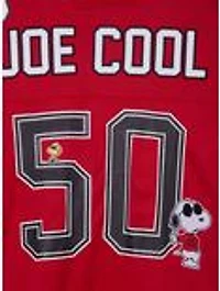 Peanuts Joe Cool Women's Plus Cropped Football Jersey - BoxLunch Exclusive