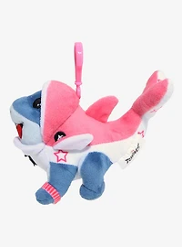 Marvel Rivals Jeff the Land Shark Plush Clip