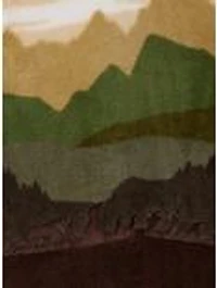 the Lord of Rings Scenic Sherpa Quarter Zip Crewneck — BoxLunch Exclusive