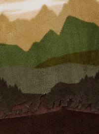 the Lord of Rings Scenic Sherpa Quarter Zip Crewneck — BoxLunch Exclusive