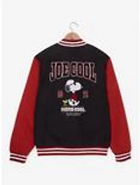 Peanuts Joe Cool Patches Varsity Jacket - BoxLunch Exclusive