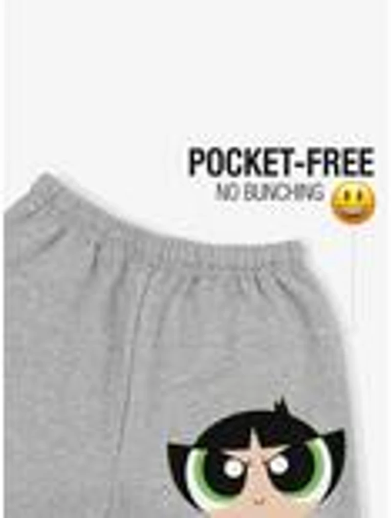 The Powerpuff Girls Buttercup Head Sweatpants