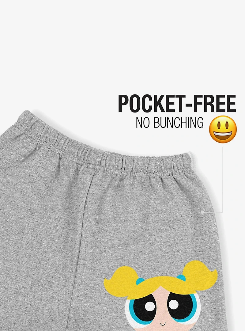 The Powerpuff Girls Bubbles Head Sweatpants