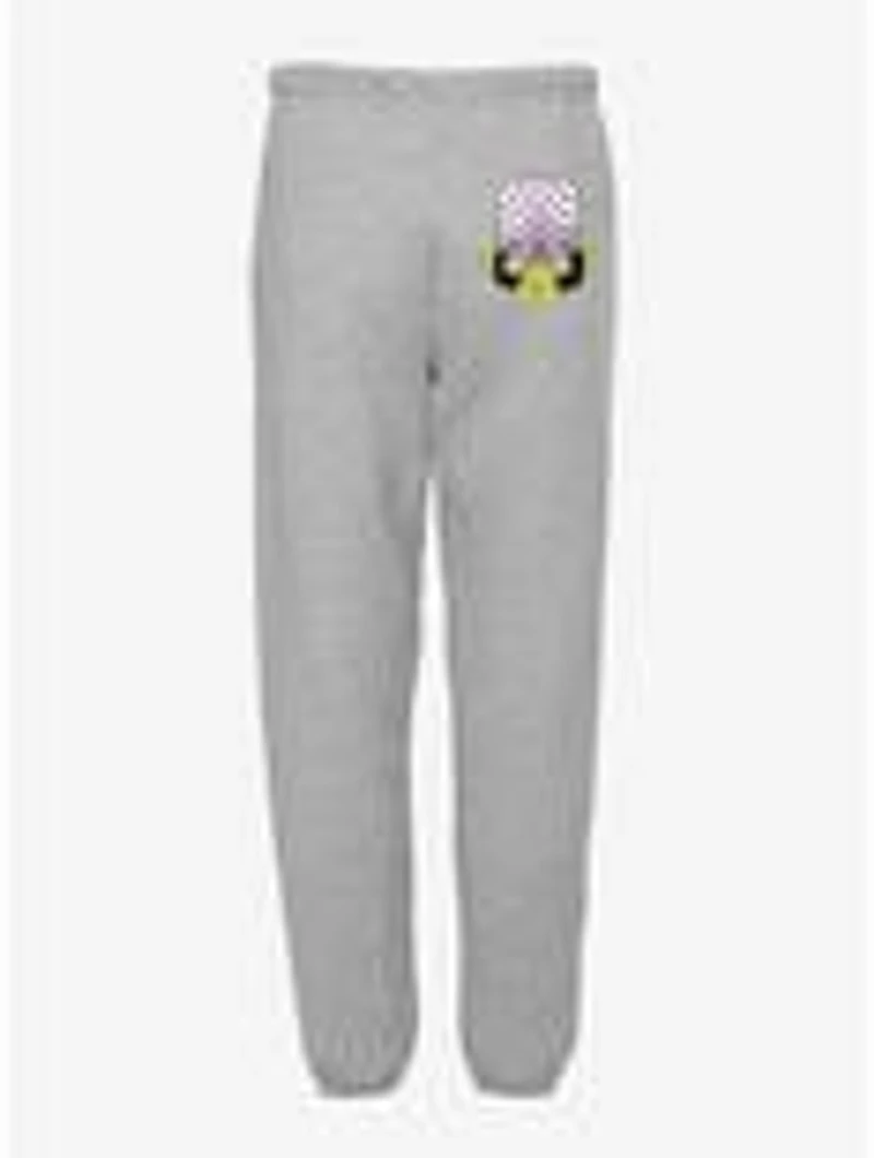 The Powerpuff Girls Mojo Jojo Head Sweatpants