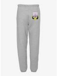 The Powerpuff Girls Mojo Jojo Head Sweatpants