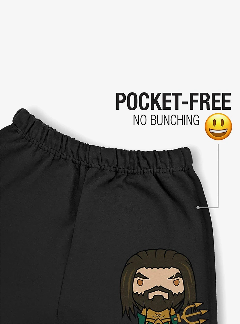 DC Comics Aquaman Movie Cute Chibi Character Sweatpants
