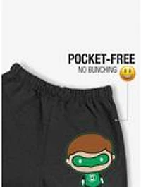 Green Lantern Core Cute Chibi Character Sweatpants