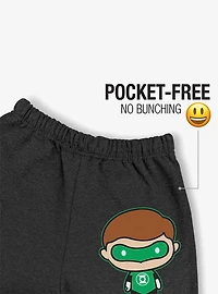 Green Lantern Core Cute Chibi Character Sweatpants