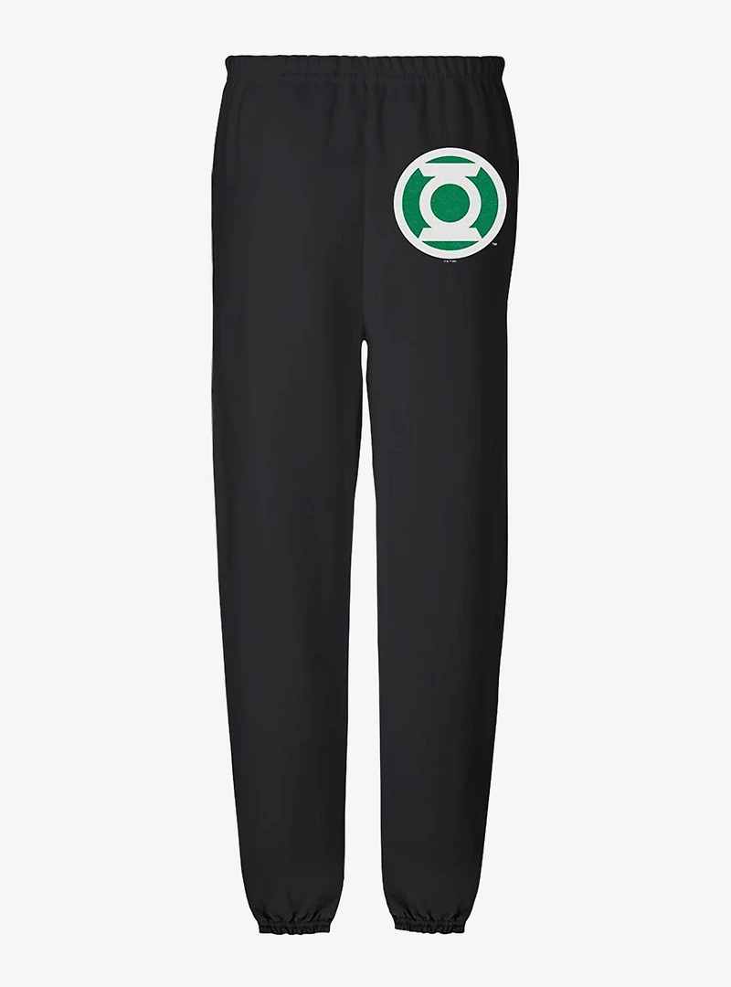 Green Lantern Core White Logo Sweatpants