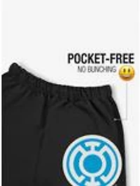 Green Lantern Core Blackest Night Blue Sweatpants
