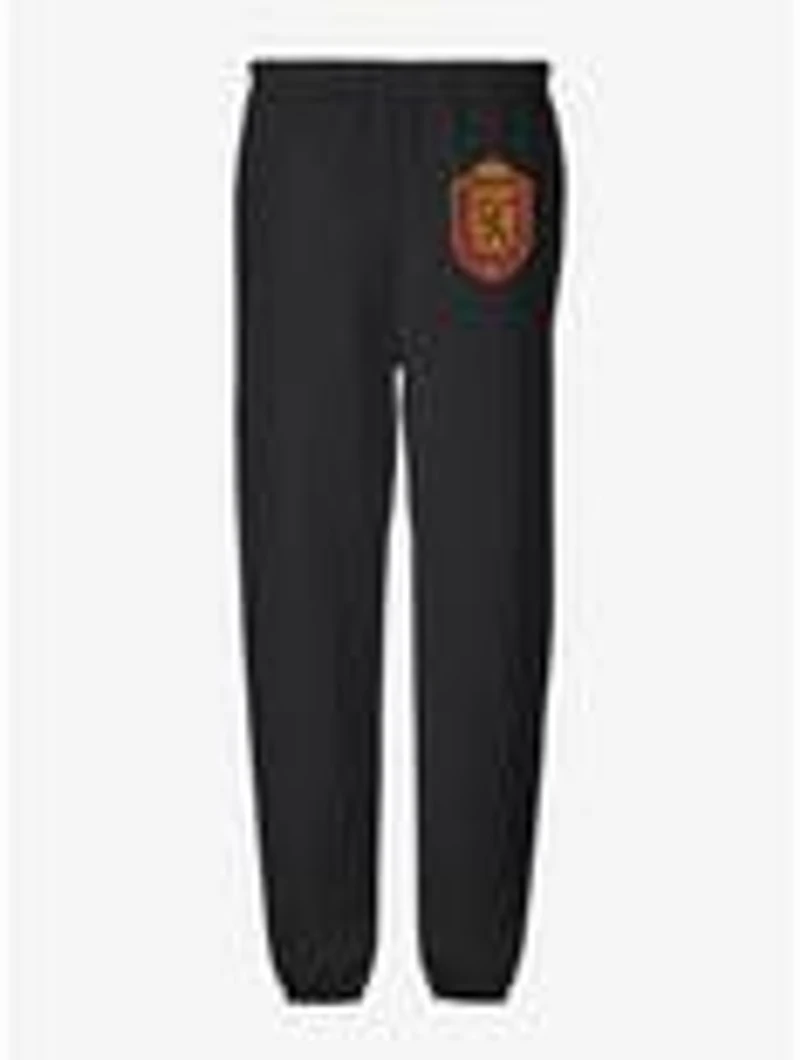 Harry Potter Gryffindor Plaid Sigil Sweatpants