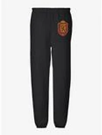 Harry Potter Gryffindor Plaid Sigil Sweatpants