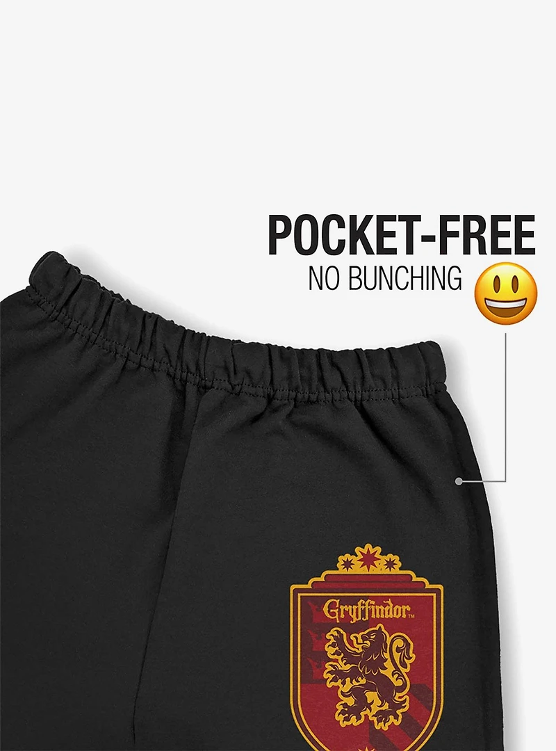 Harry Potter Gryffindor Plaid Sigil Sweatpants